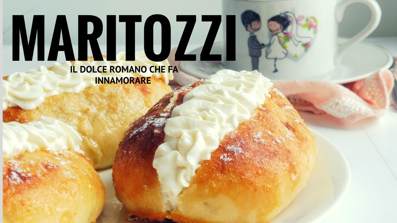 RICETTA MARITOZZO ALLA ROMANA Dolce tipico di Roma  - RICETTE DI GABRI Kitchen Brasita