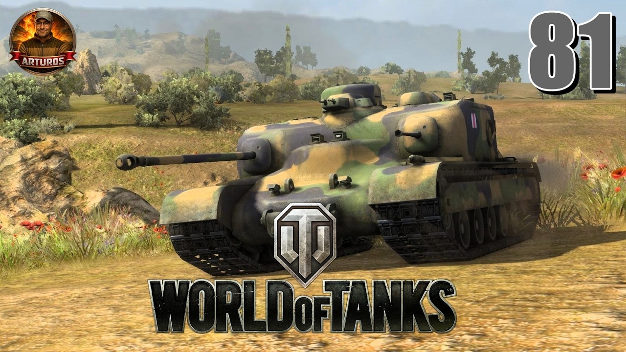 World of Tanks - #81 - “ 🇬🇧 AT 7 – brytyjski niszczyciel czołgów ” – Tier VII
