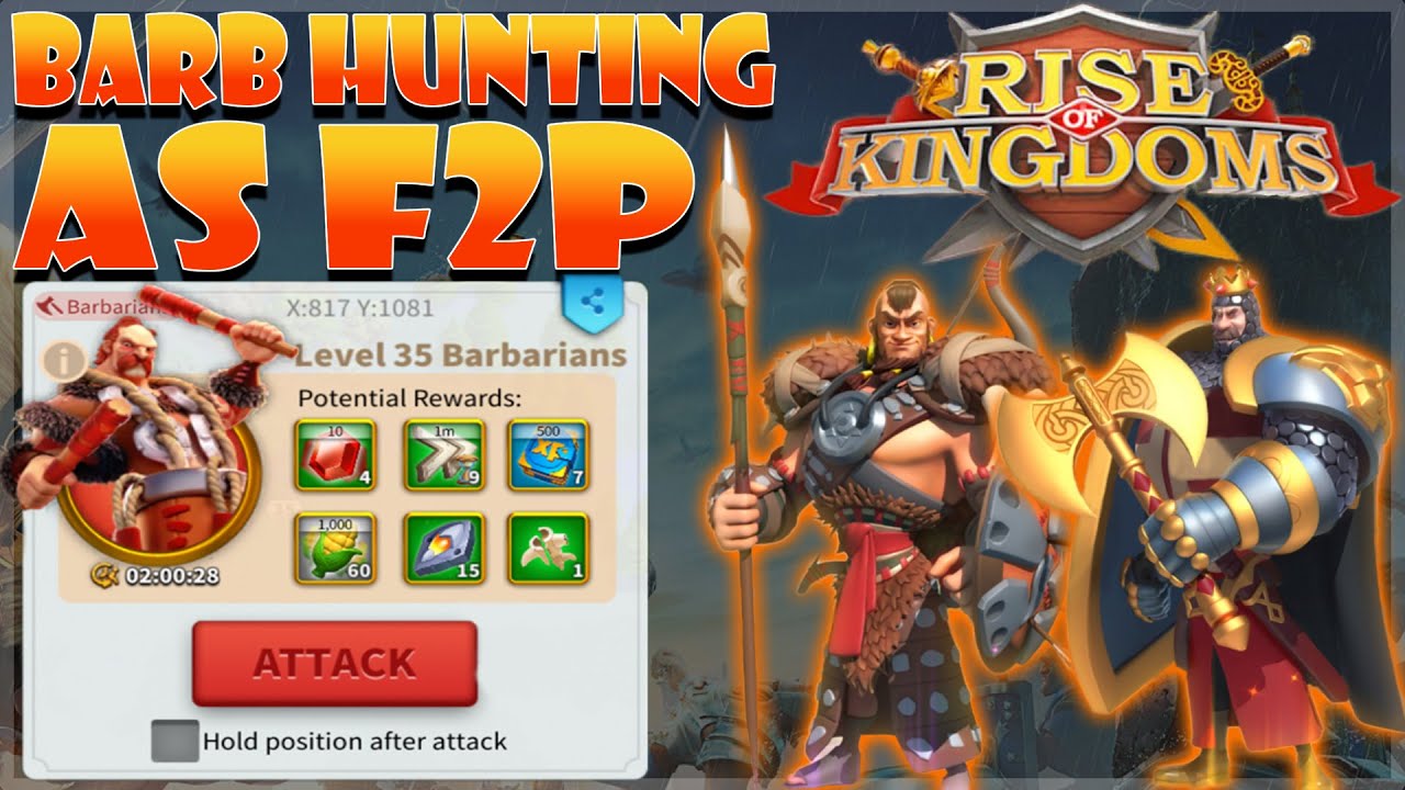 Free to Play Tips for 5 March Barb Hunting in Lost Kingdom KvK S1 (Rise of Kingdoms)