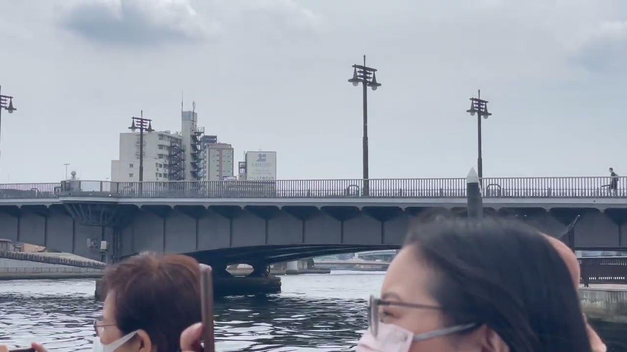 柳橋から隅田川へ