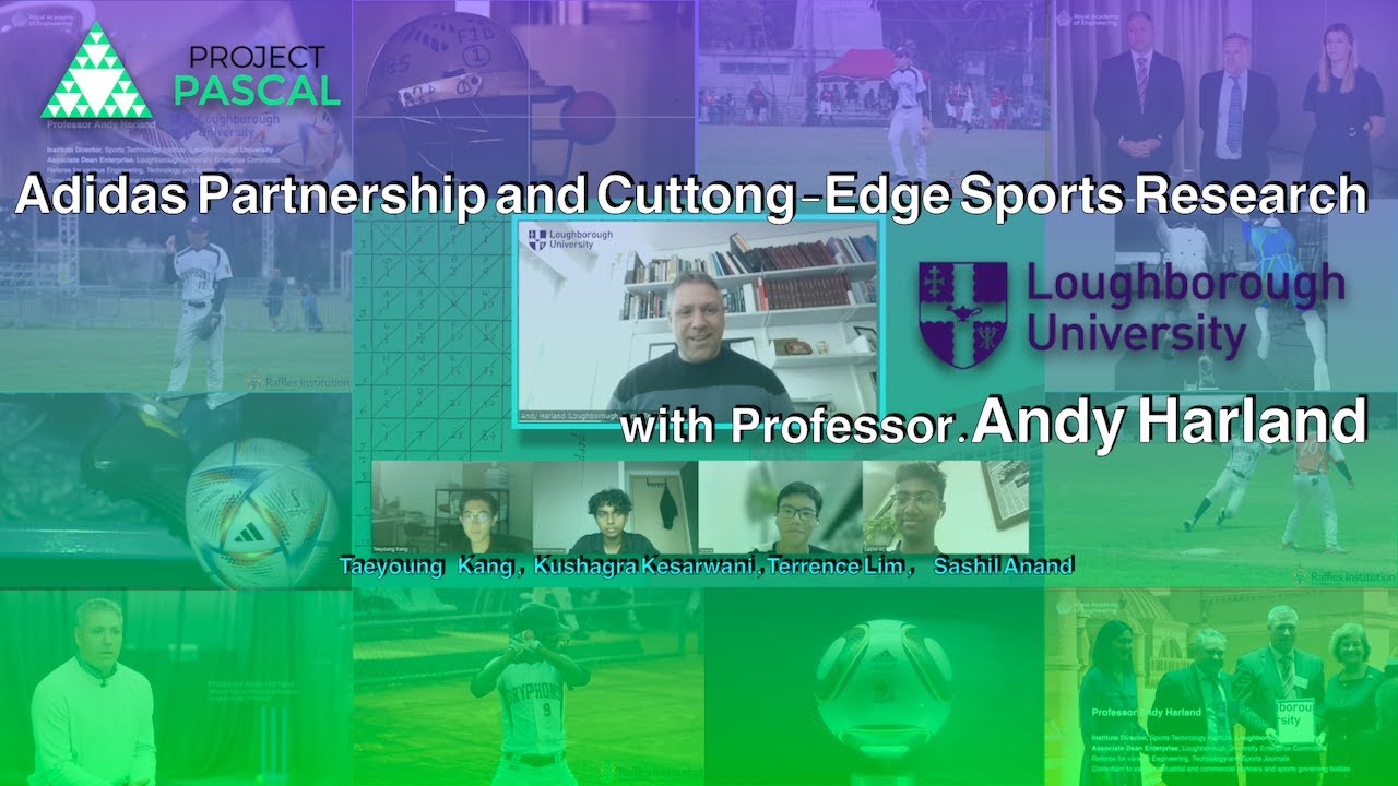 Adidas x Cutting-Edge Sports Research with Prof. Andy Harland | Project Pascal | Taeyoung Kang