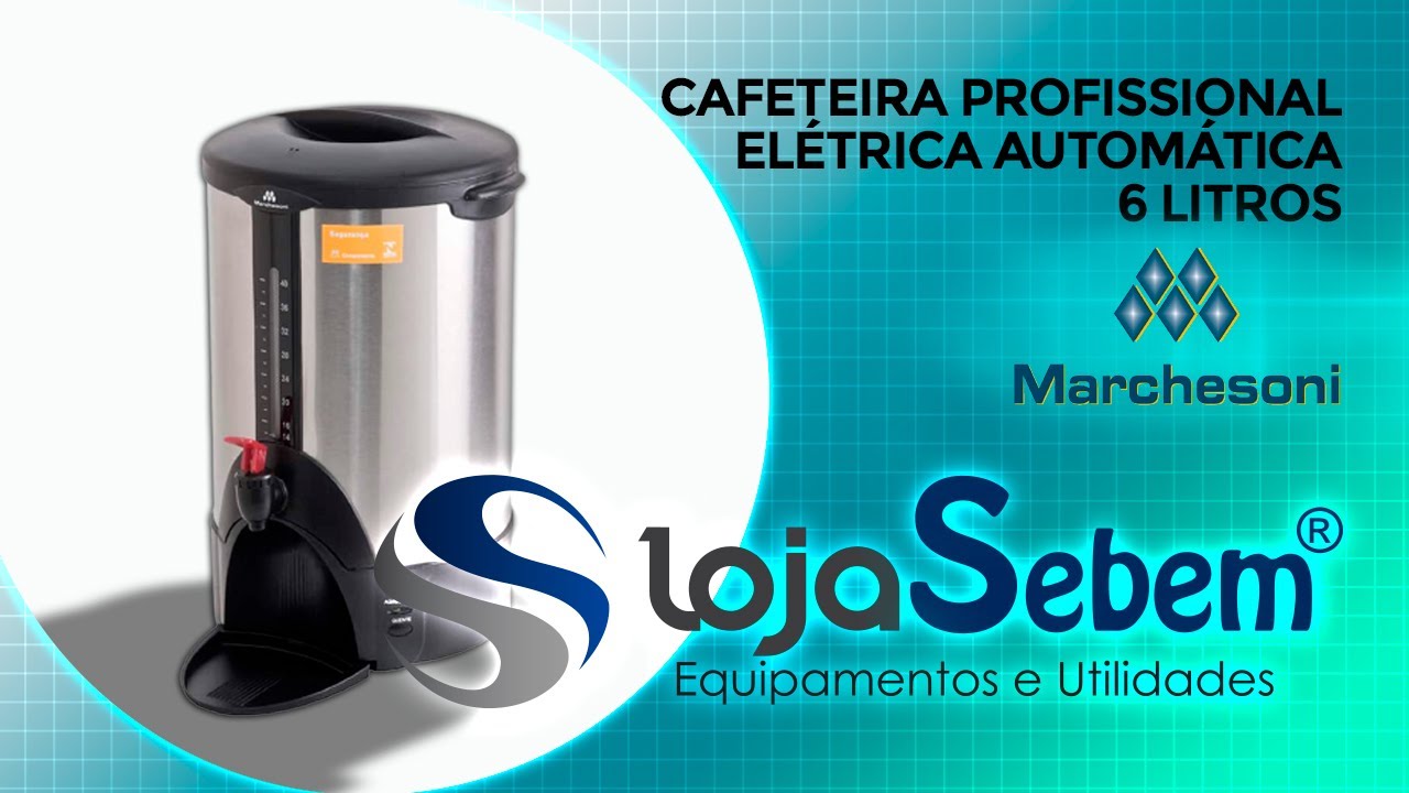 Cafeteira Automática 6 litros – Marchesoni
