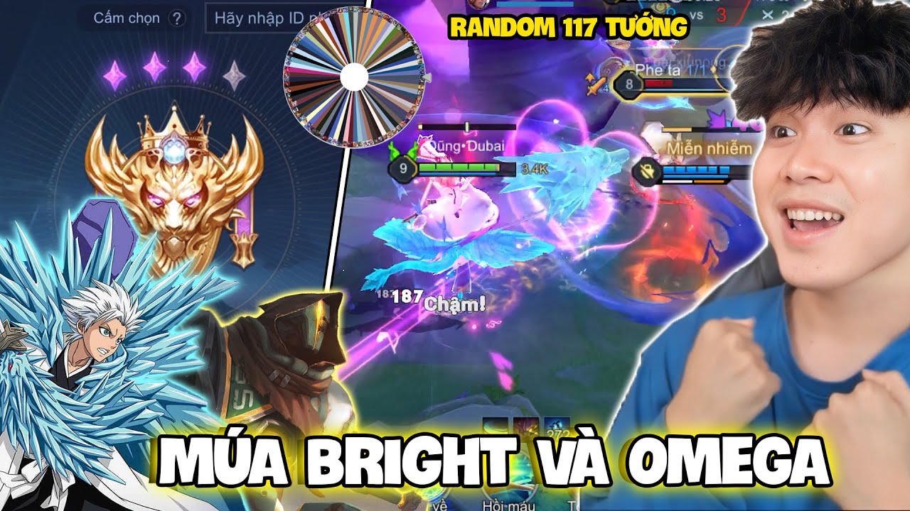 VUX LEO RANK CAO THỦ 30 SAO RANDOM 117 TƯỚNG, MÚA BRIGHT VÀ OMEGA GÁNH TEAM MÃN NHÃN