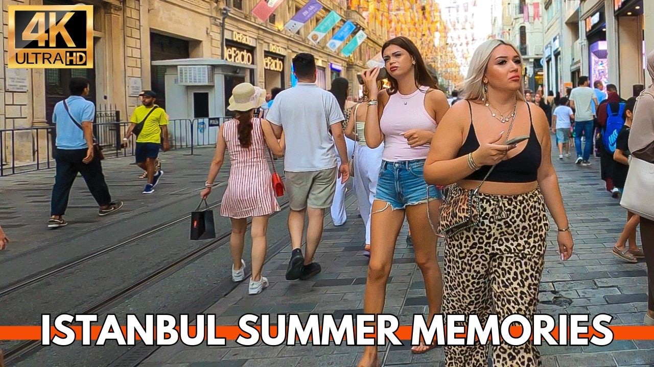 Istanbul Turkey Summer 2024: Best Lifestyle Moments in 4K UHD