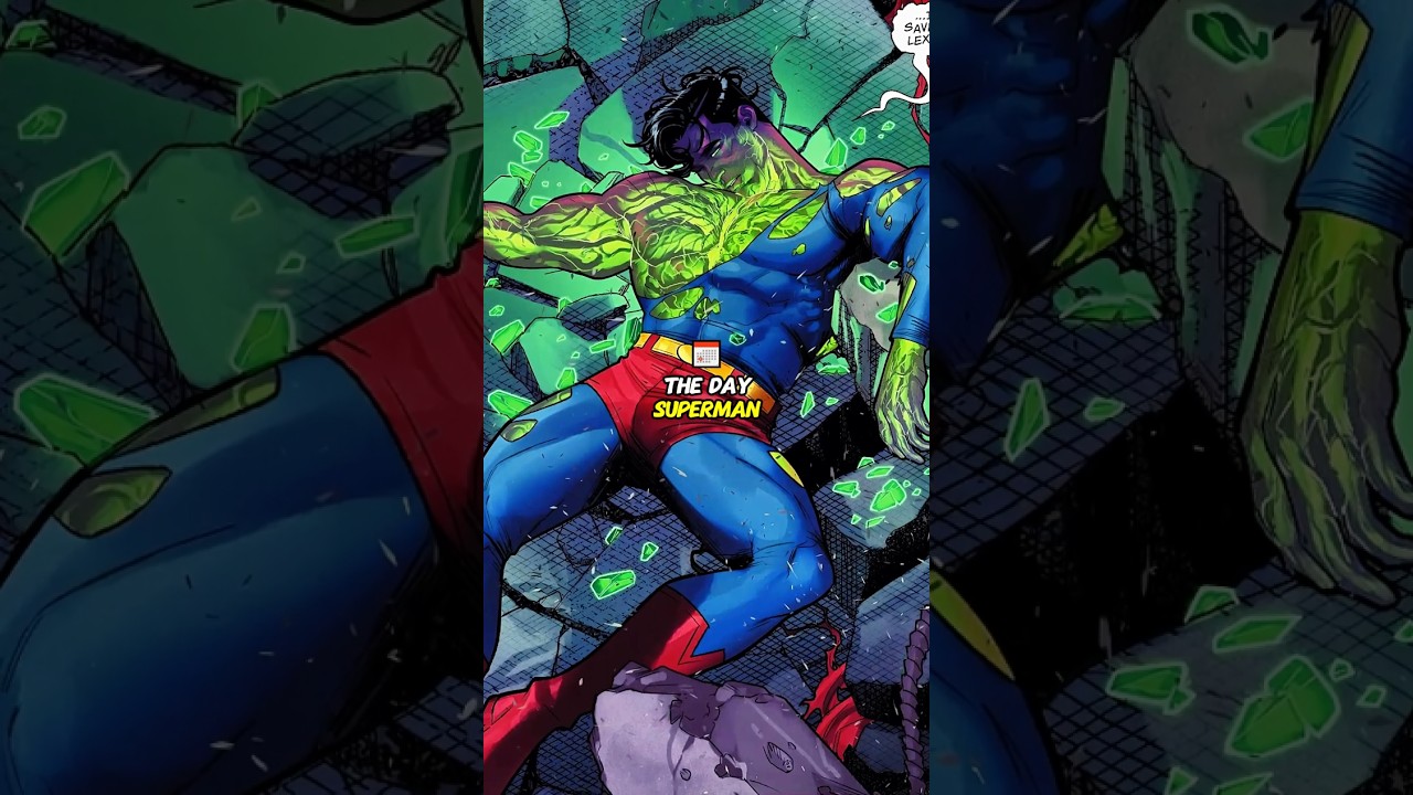 Худшая ошибка Супермена #комиксы #супермен #dccomics