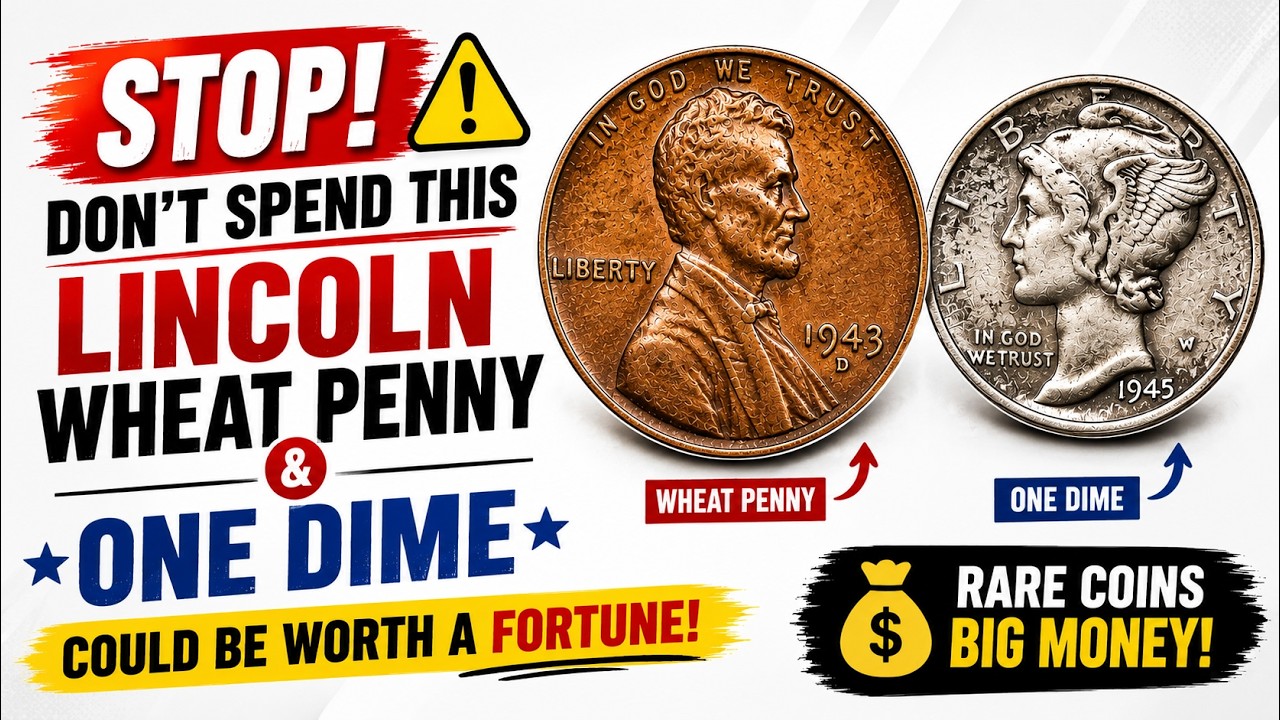 STOP! These Lincoln Pennies & Dimes Could Be Worth a FORTUNE!