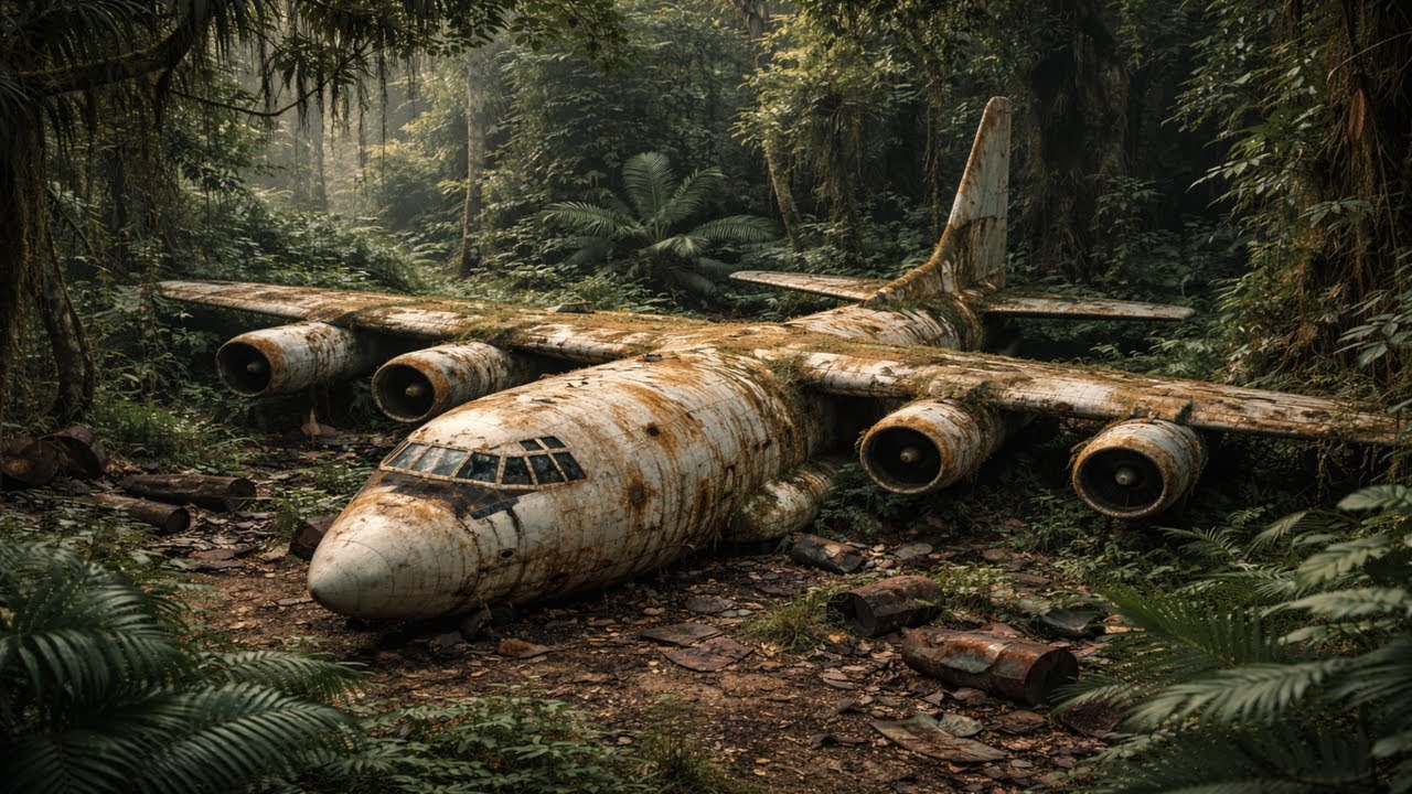 An Entire Aircraft Forgotten in the Wild — Full Salvage & Restoration