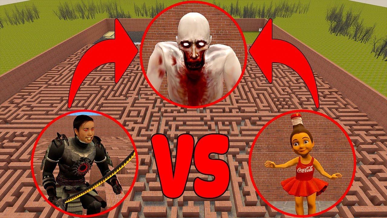 NEW ADAN MECH AXEMAN and LIN GANG MELON FAMILY VS ITALIAN BRAINROT Family VS SCP-096 in Garry's Mod