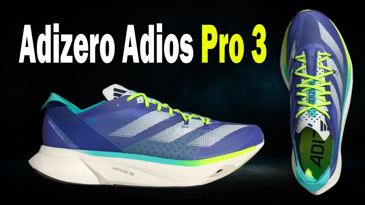 🔥adidas Adizero Adios Pro 3 review features LIGHTSTRIKE PRO cushioning material