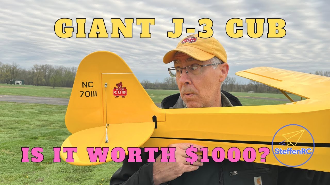 Piper J-3 Cub 10cc PNP from Hanger 9 complete review and maiden flight