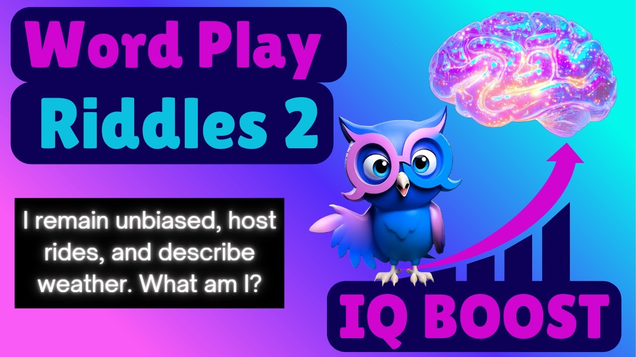What am I⁉️😲Word Play Riddles 2🎉Challenging and Fun🏆IQ Boosting Brain Workout