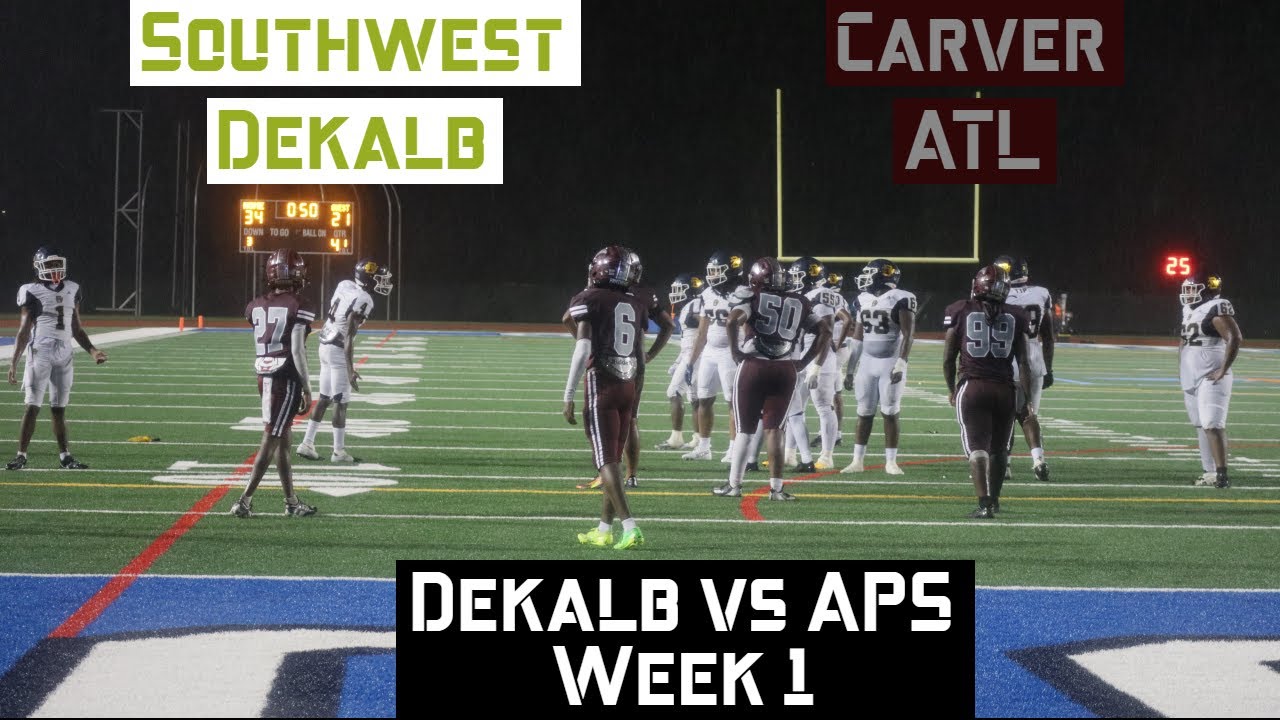 DEKALB VS APS DID NOT DISAPPOINT!! (Southwest Dekalb vs Carver ATL Highlights)