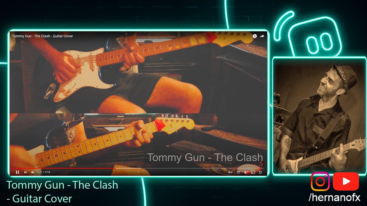 Tommy Gun - The Clash - Guitar Cover