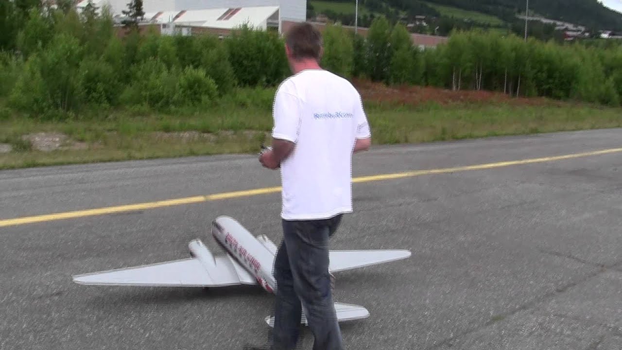 ESM DC-3 - Maiden Flight & Crash
