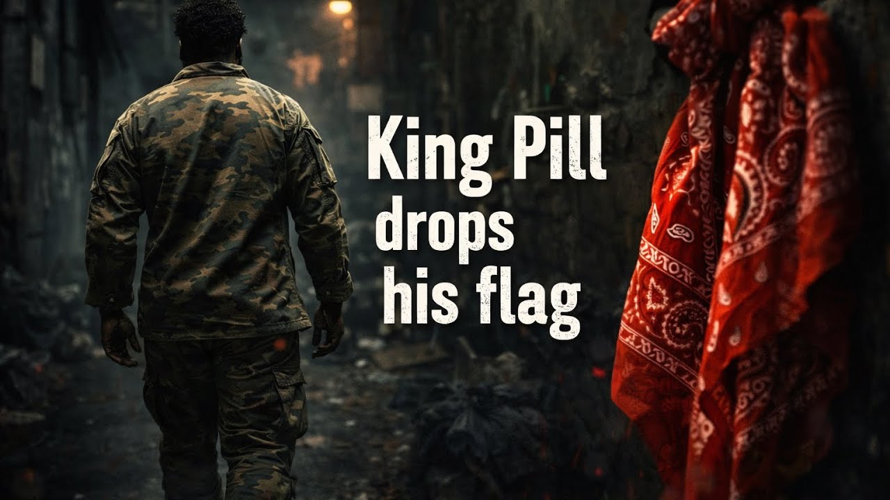 KING PILL DROPS HIS FLAG! HE’S NOT A BLOOD ANYMORE 