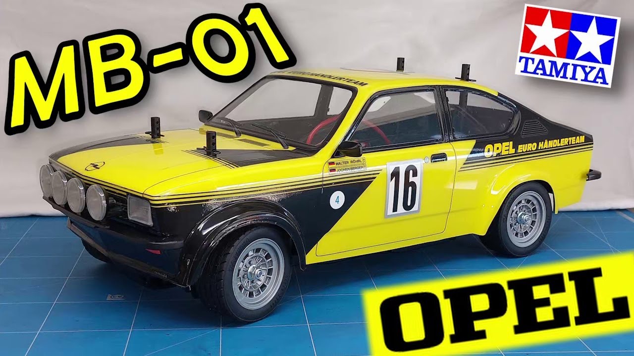 🎁 Tamiya Opel Kadett GT/E - MB-01 - BUILD & RUN