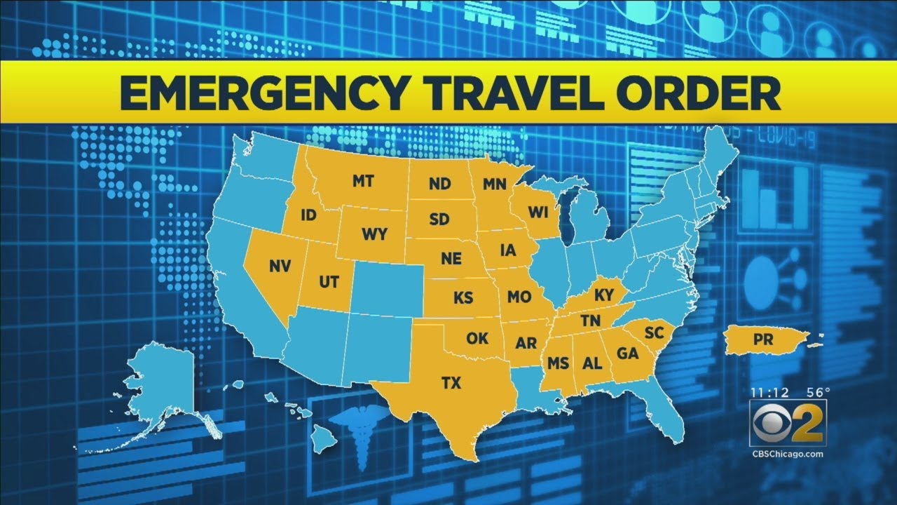 Kentucky, Nevada, Texas, Wyoming Added To Chicago's Travel Quarantine Order