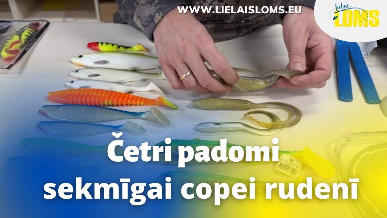 SIA Ieroči iesaka. Top 4 padomi sekmīgai zivju copei rudenī