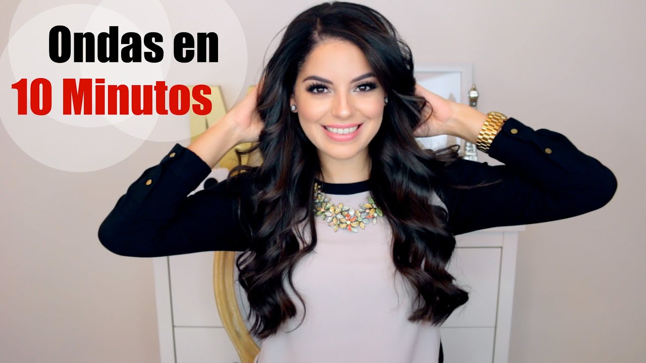 ¿Cómo Ondular el Cabello en 10 Minutos?