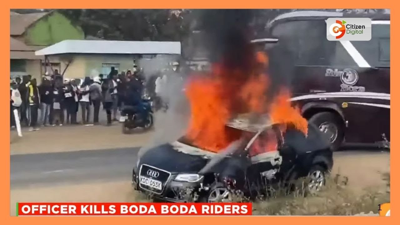 Police officer shoots dead 2 boda boda riders in Thika