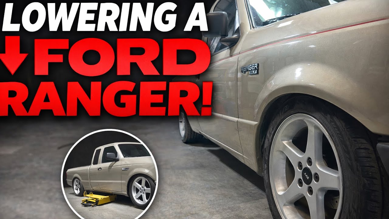Lowering a Ford Ranger the RIGHT Way | C-Notch + Lowering Springs Install