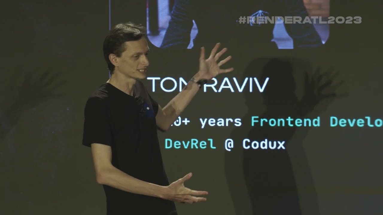 Tom Raviv - FROM EXPLORATION TO MODIFICATION: ACHIEVE MORE WITH A VISUAL IDE - RenderATL 2023