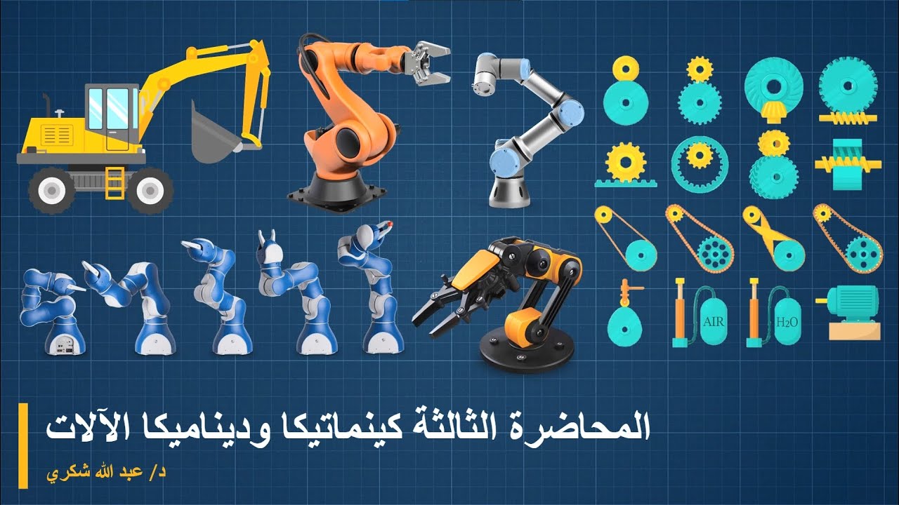 محاضرة (٣) كينماتيكا || التصنيع الرسومي -(Graphical synthesis (Two-Position & Limiting Conditions ||