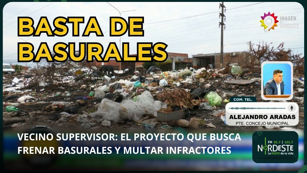 Vecino Supervisor: el proyecto que busca frenar basurales y multar infractores