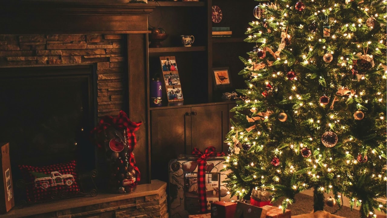 Vintage Winter Free Tv Art Wallpaper Screensaver Home Decor Cottage Christmas Tree Digital Cozy