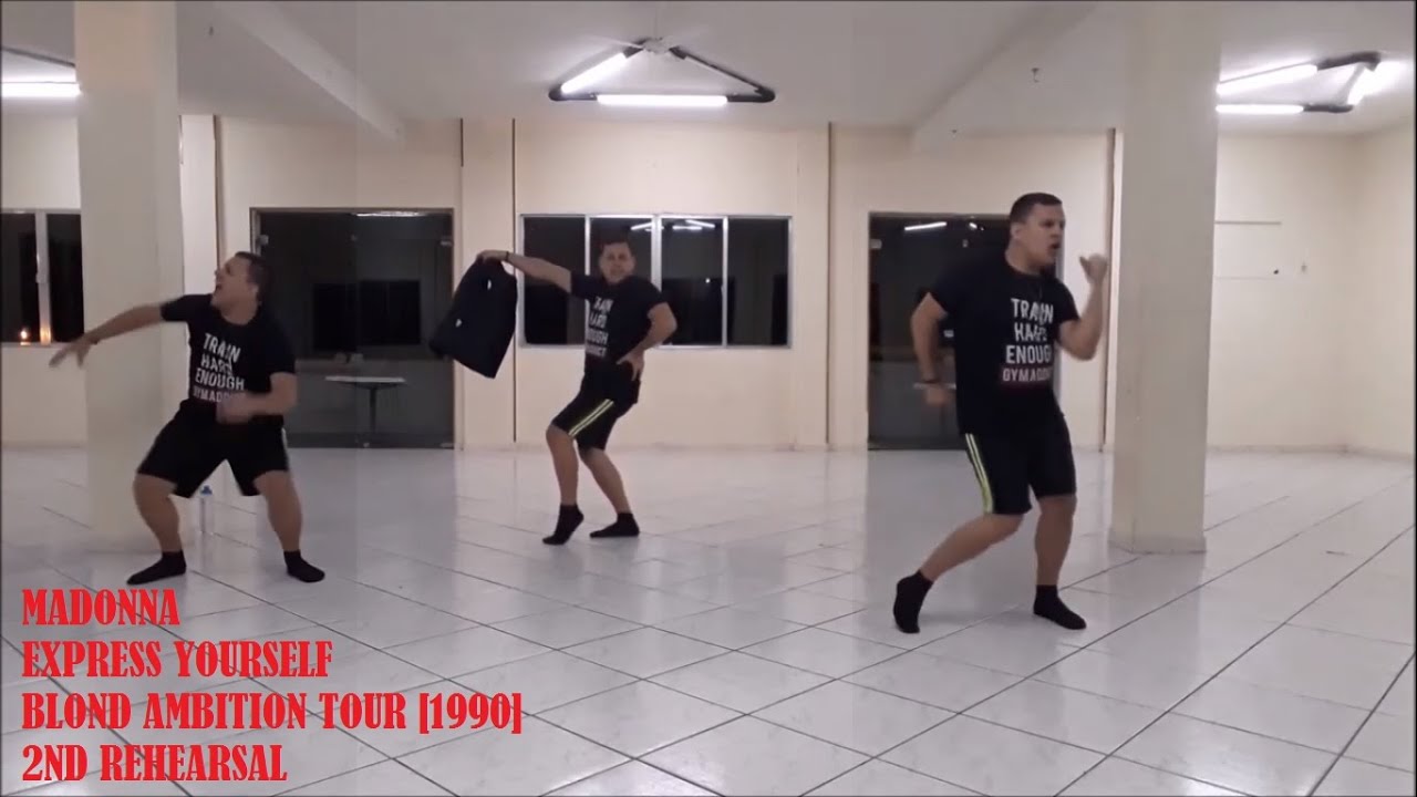 EXPRESS YOURSELF [Madonna/Blond Ambition Tour] Rehearsal [02-2019]