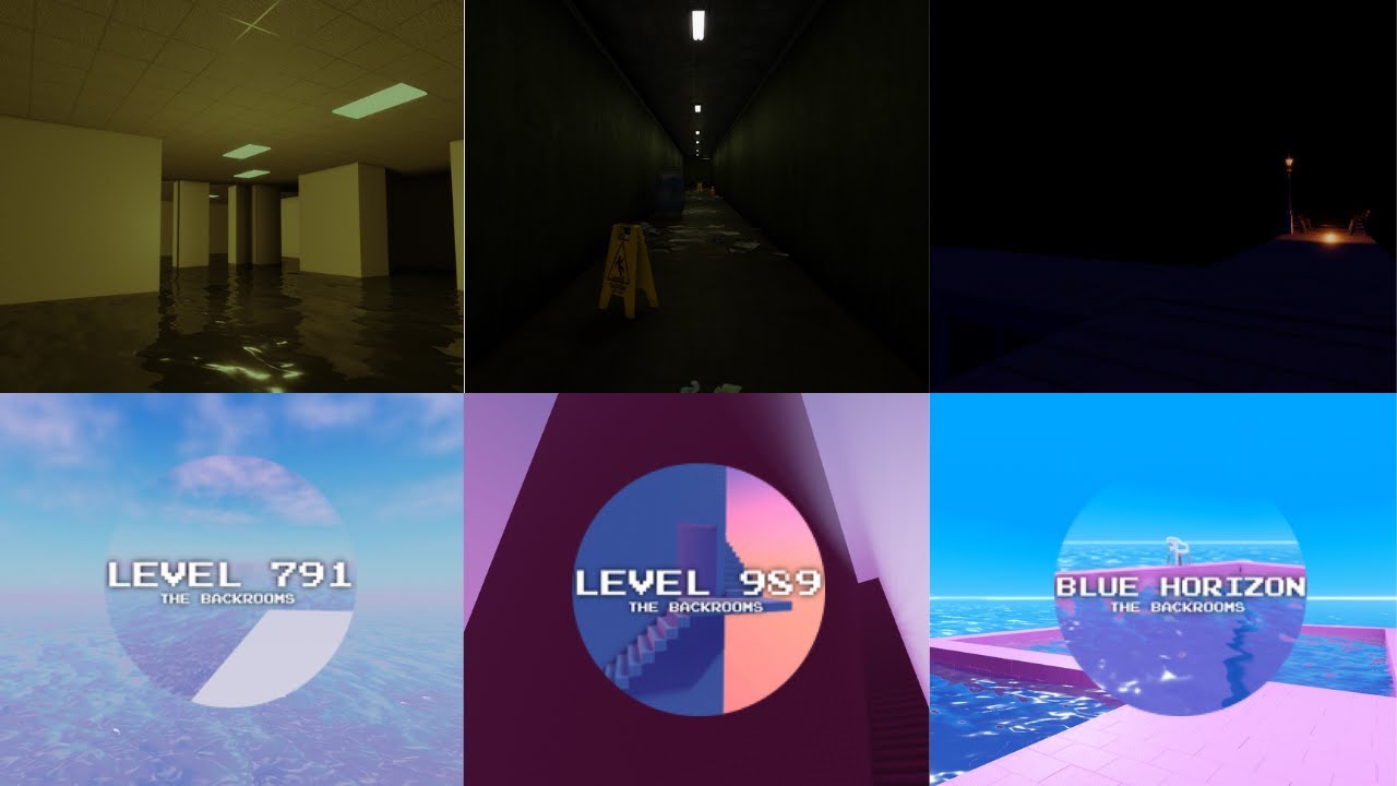 Backrooms [REDACTED] how to beat Blue Horizon and some other levels