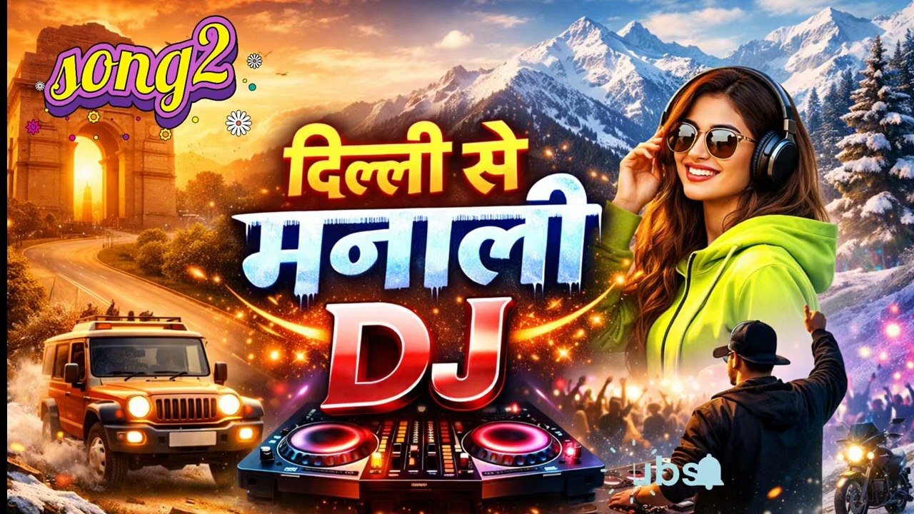 Delhi Se Manali, Ladka Tera Diwana #djsong | Badshah, Sirazee, Manju Nautiyal | #song #bollywood