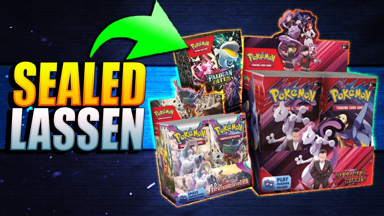 Das sind die BESTEN Pokemon Karten DISPLAYS (SETS) zum SEALED lassen ! - Pokemon Investment