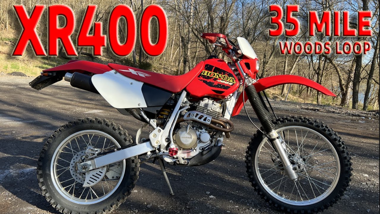 35 mile woods loop on my XR400