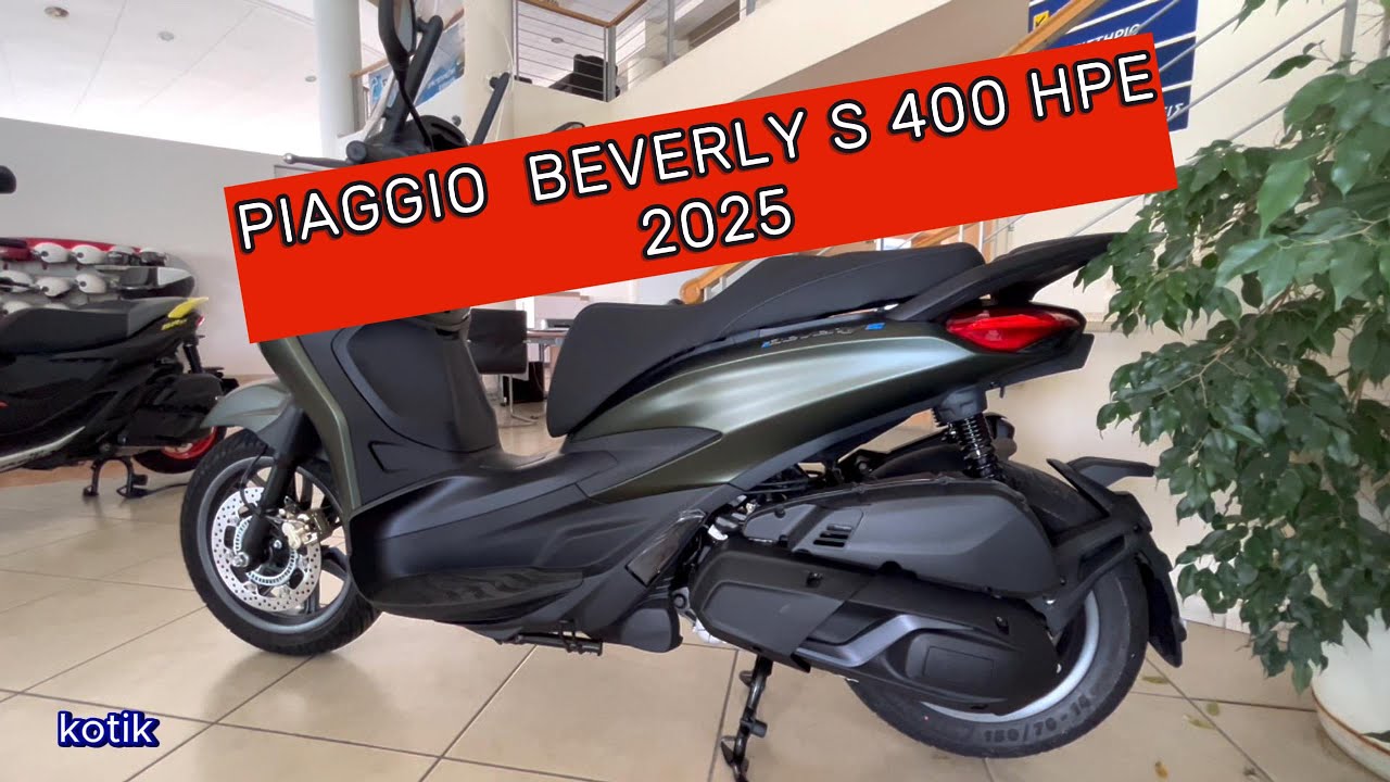 PIAGGIO BEVERLY S 400 HPE 2025 #motovlog #piaggio #piaggiovespa