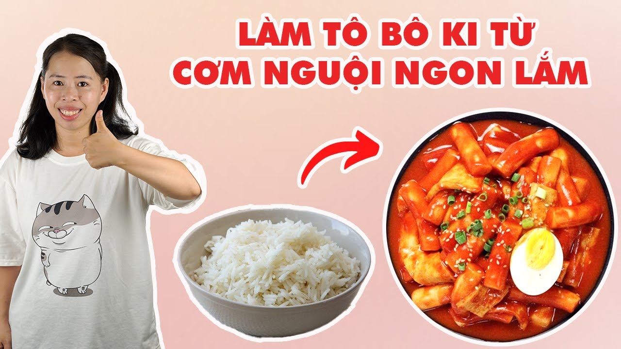 Làm Tokbokki Từ Cơm Nguội  Mà Ăn Được Ư | HÀ COOKING