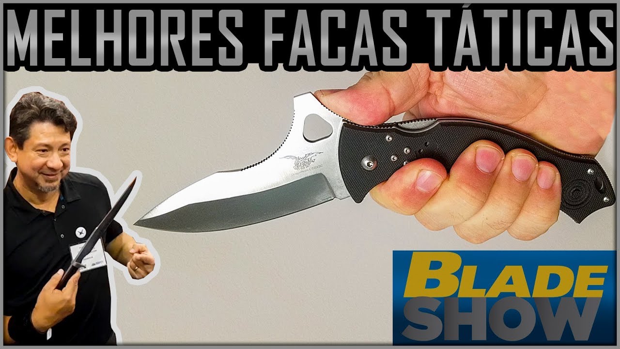 Facas Táticas - Melhores do Blade Show 2018 - Atlanta EUA