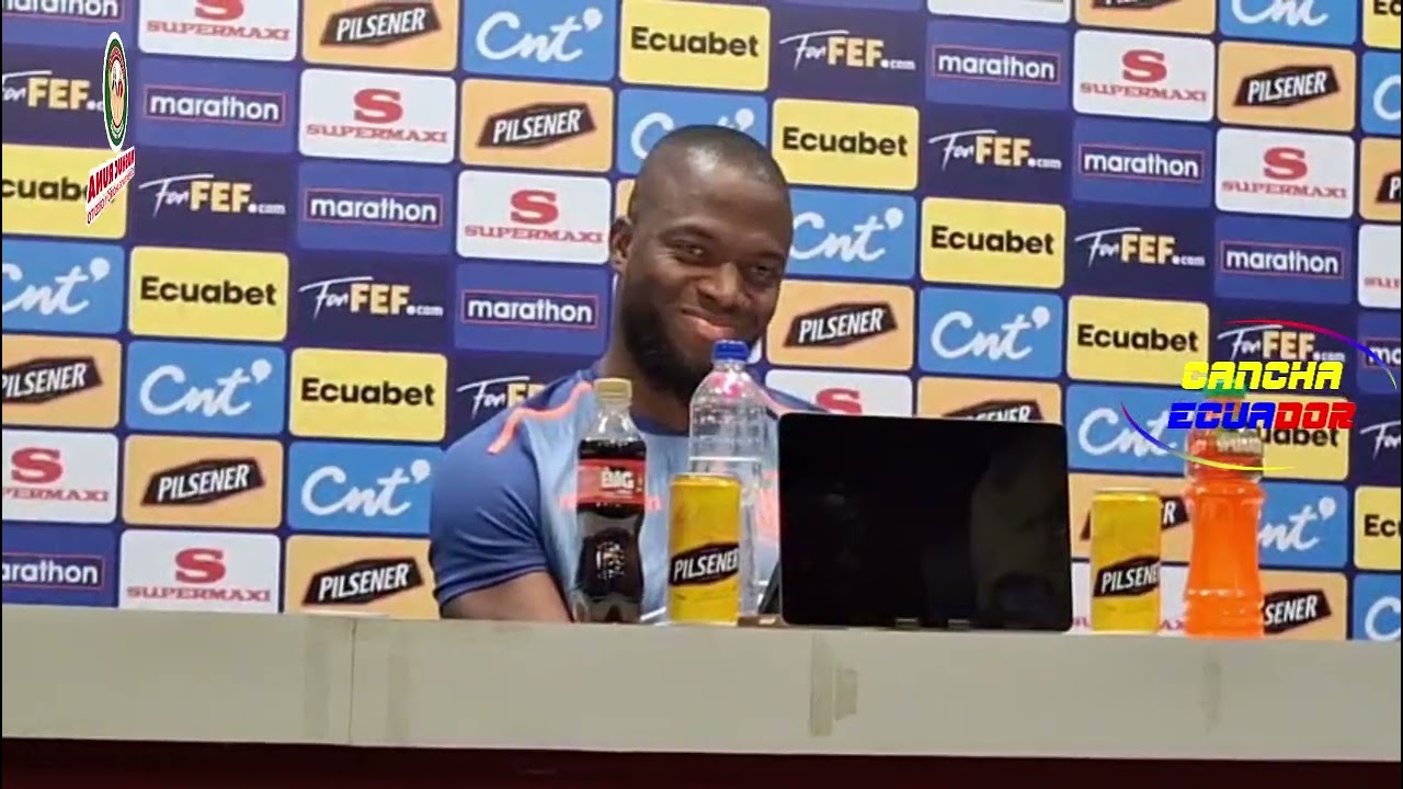 Rueda de prensa de Enner Valencia sobre el último partido con la #Tri contra #Argentina