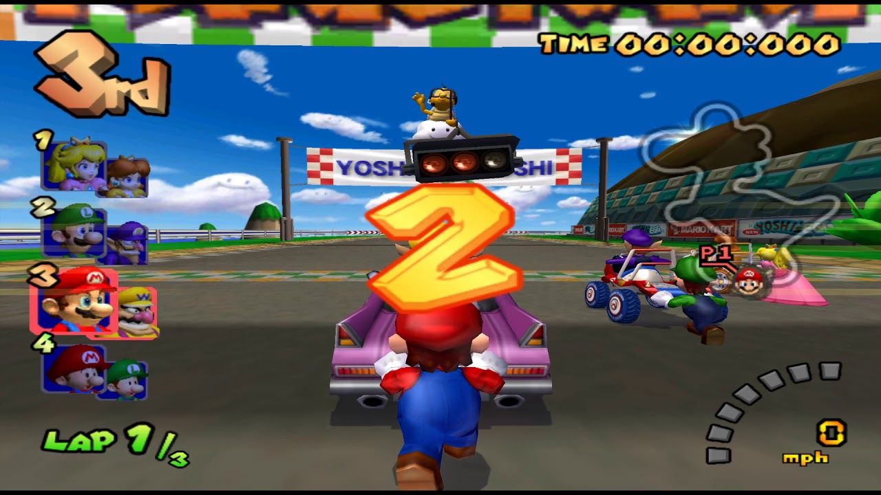 Mario Kart: Double Dash (GameCube Gameplay) {50cc Star Cup} [1080p60]