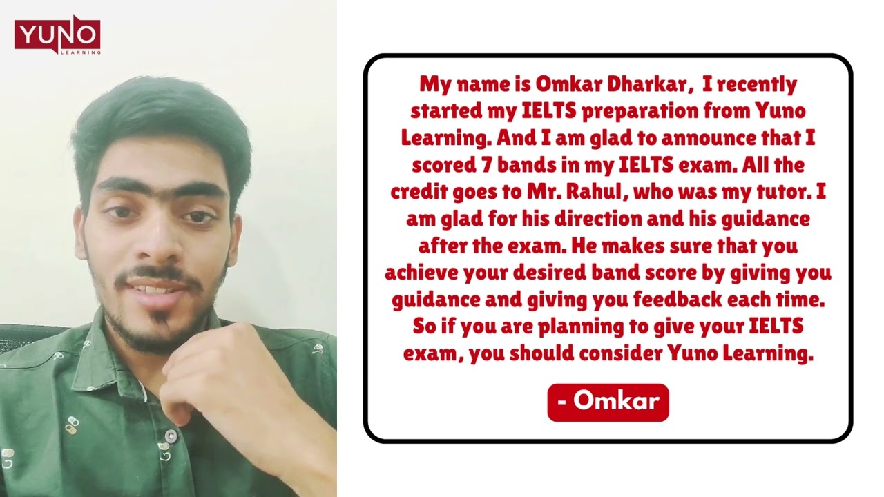 Student Review of IELTS Comprehensive Course | Yuno Learning