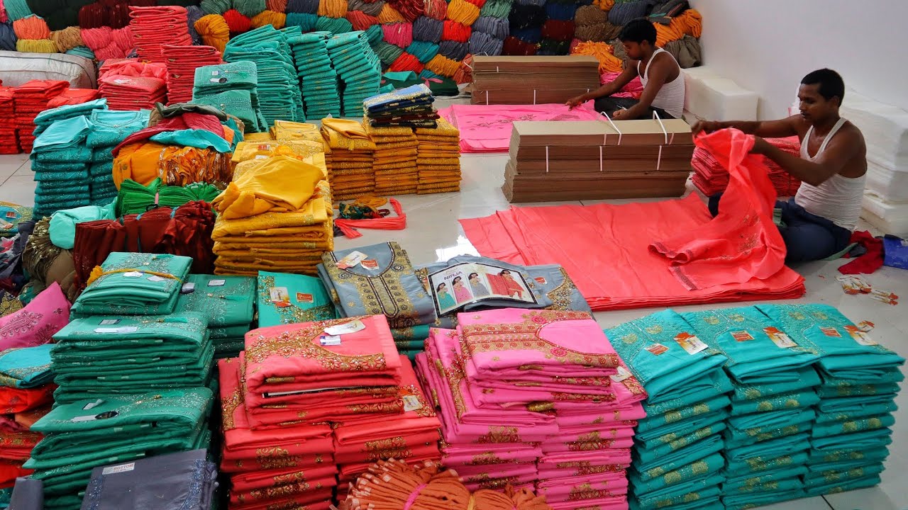 Wholesale & Retail Ladies Suit Market | लेडीज सूट घर बैठे मंगाए C.O.D पे | सबसे सस्ता Suit market