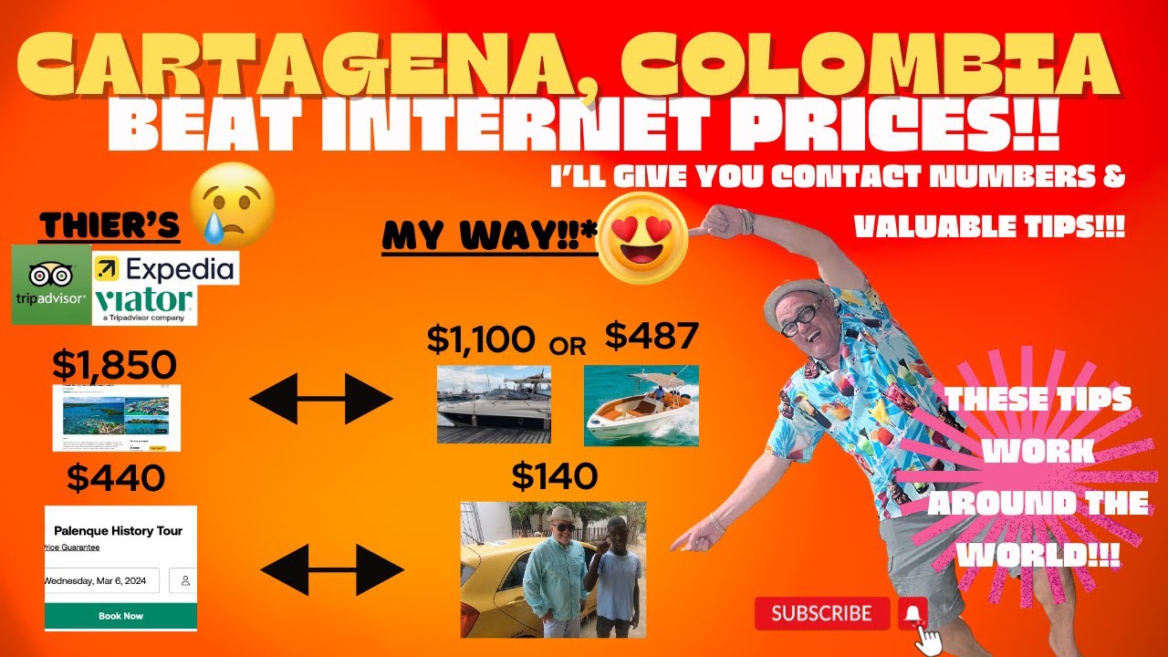 Beat Internet Prices with these Tips: Cartagena and world travel!!!