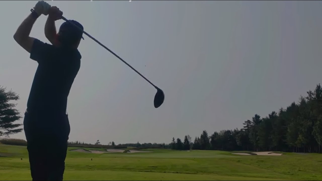 Slow Golf Morning in Breakeyville Québec