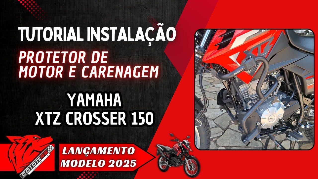 Protetor de Motor e Carenagem - Yamaha XTZ Crosser 150 - PM107