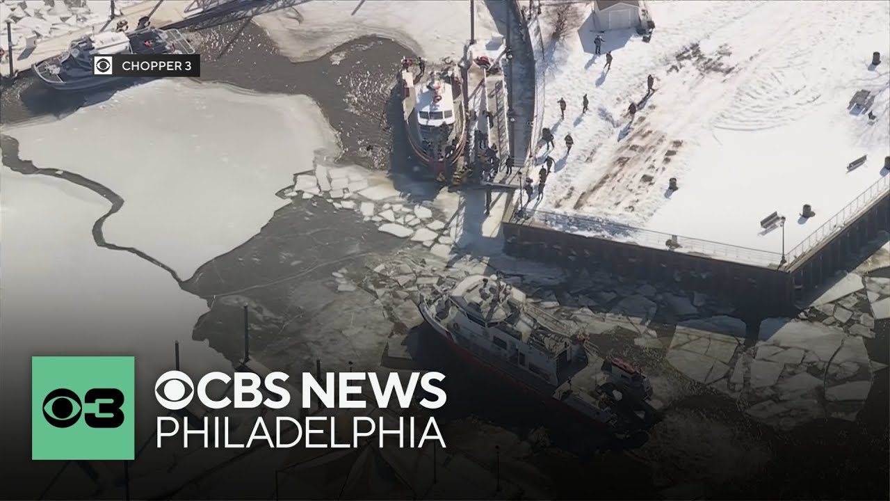 Live: Update from officials after Camden, New Jersey, firefighter falls into icy Delaware River