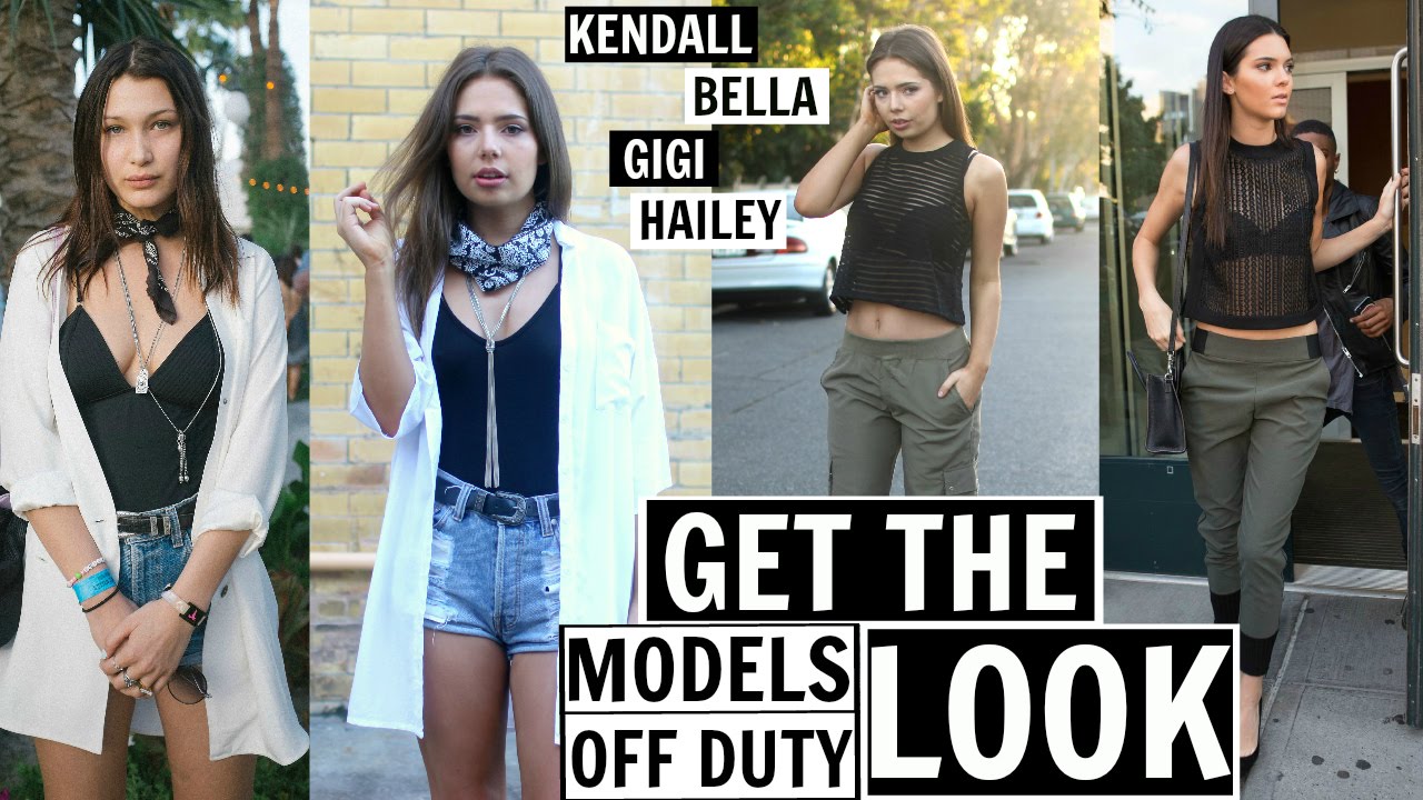 Get The Look - Models Street Style Steal! Kendall Jenner, Gigi Hadid etc