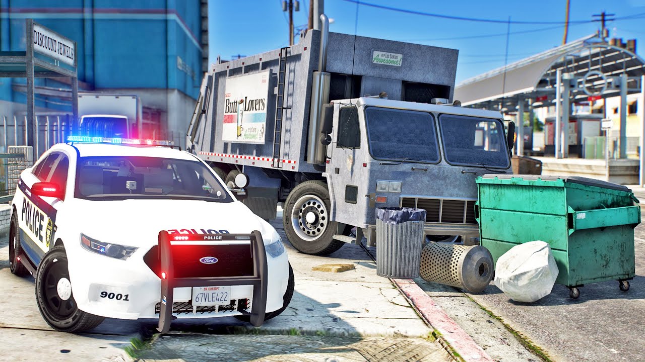 TAKING OUT THE TRASH IN FIVEPD!