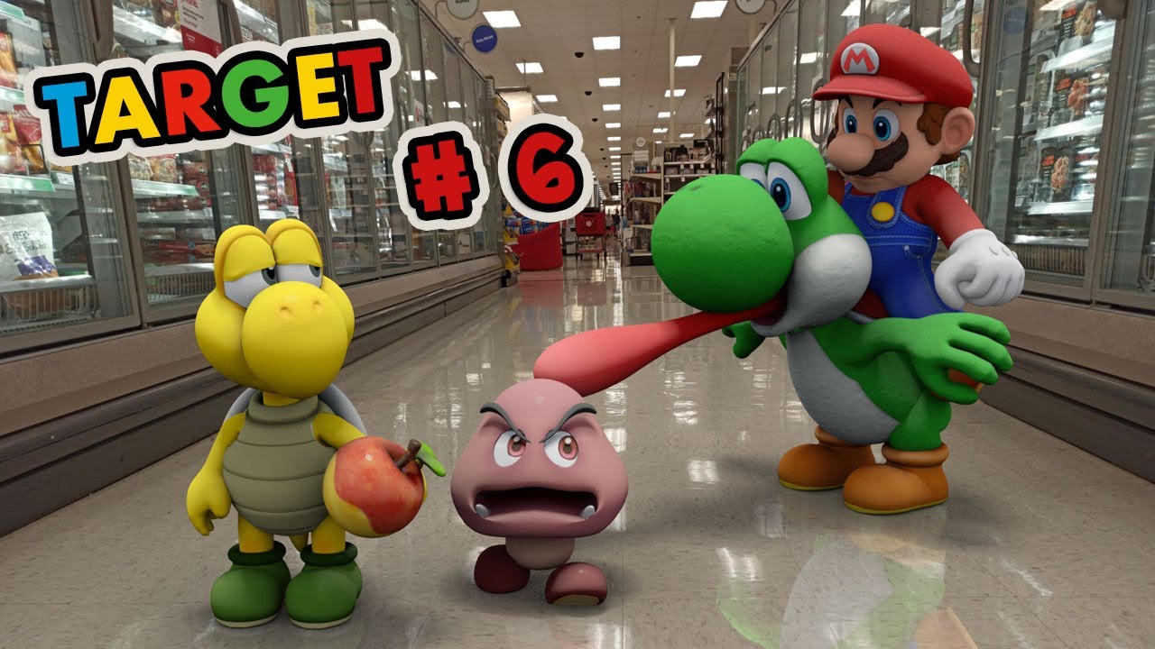 Super Mario goes to Target (Part 6)