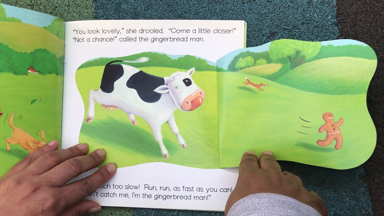 The Gingerbread Man storybook