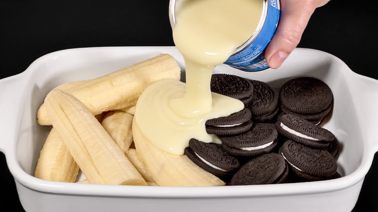 Взбей сгущенку с Oreo! Вкус вас удивит! Без выпечки!